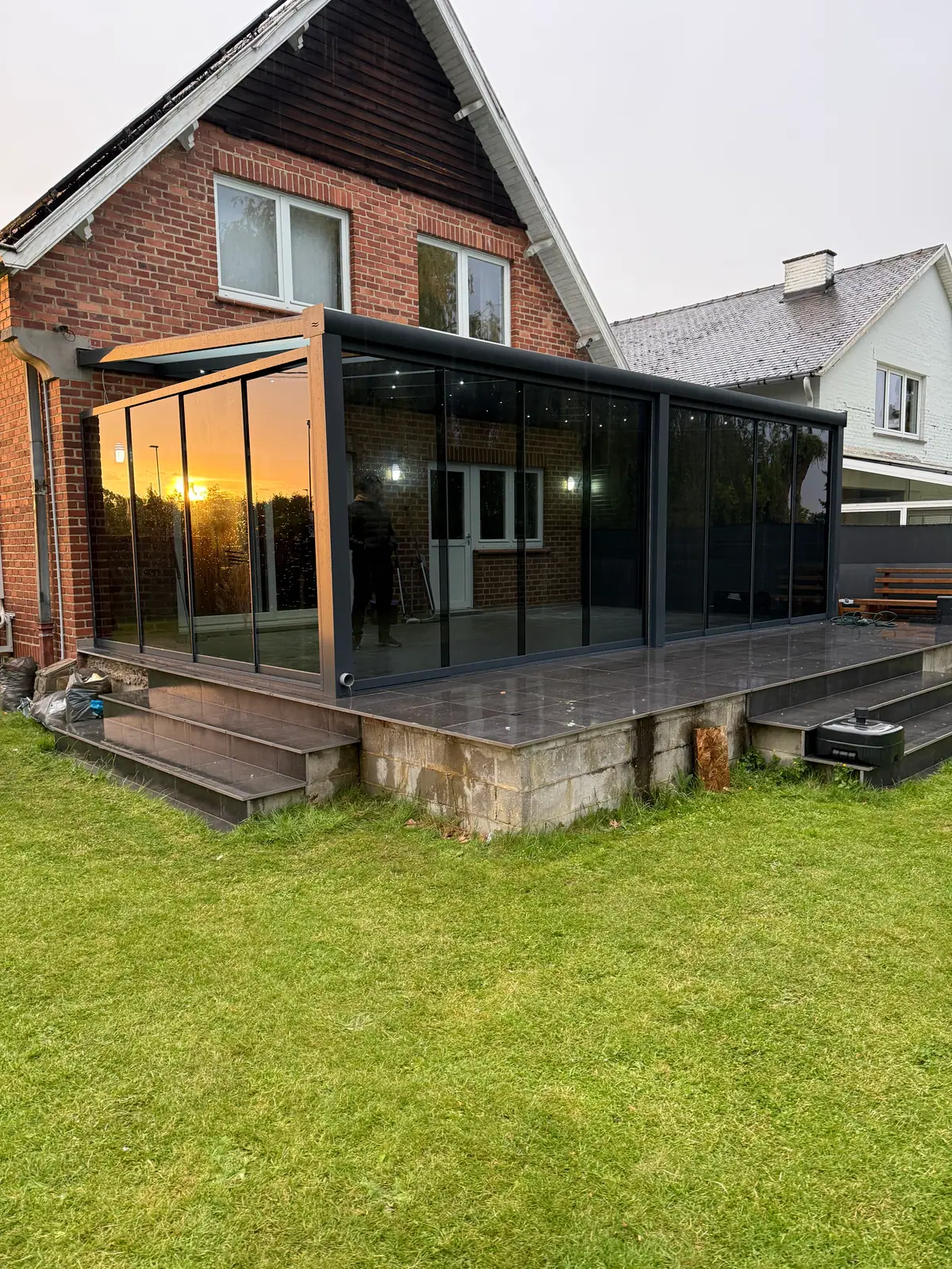 Veranda op een verhoogd terras, foto 4