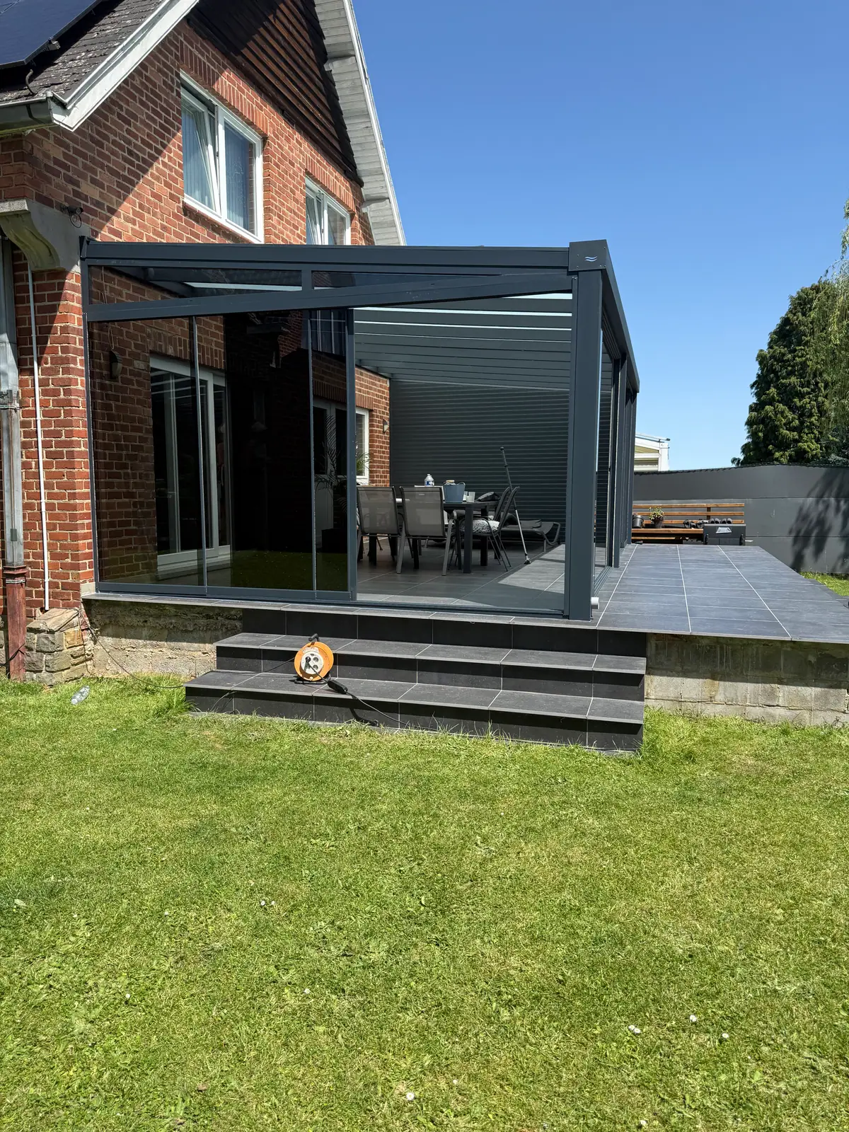 Veranda op een verhoogd terras, foto 5